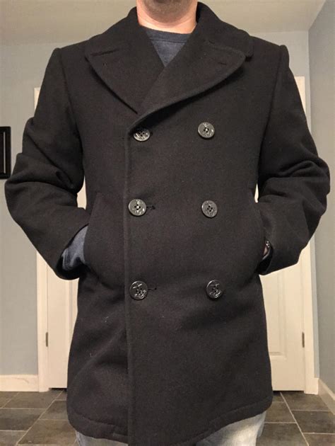 genuine pea coats.